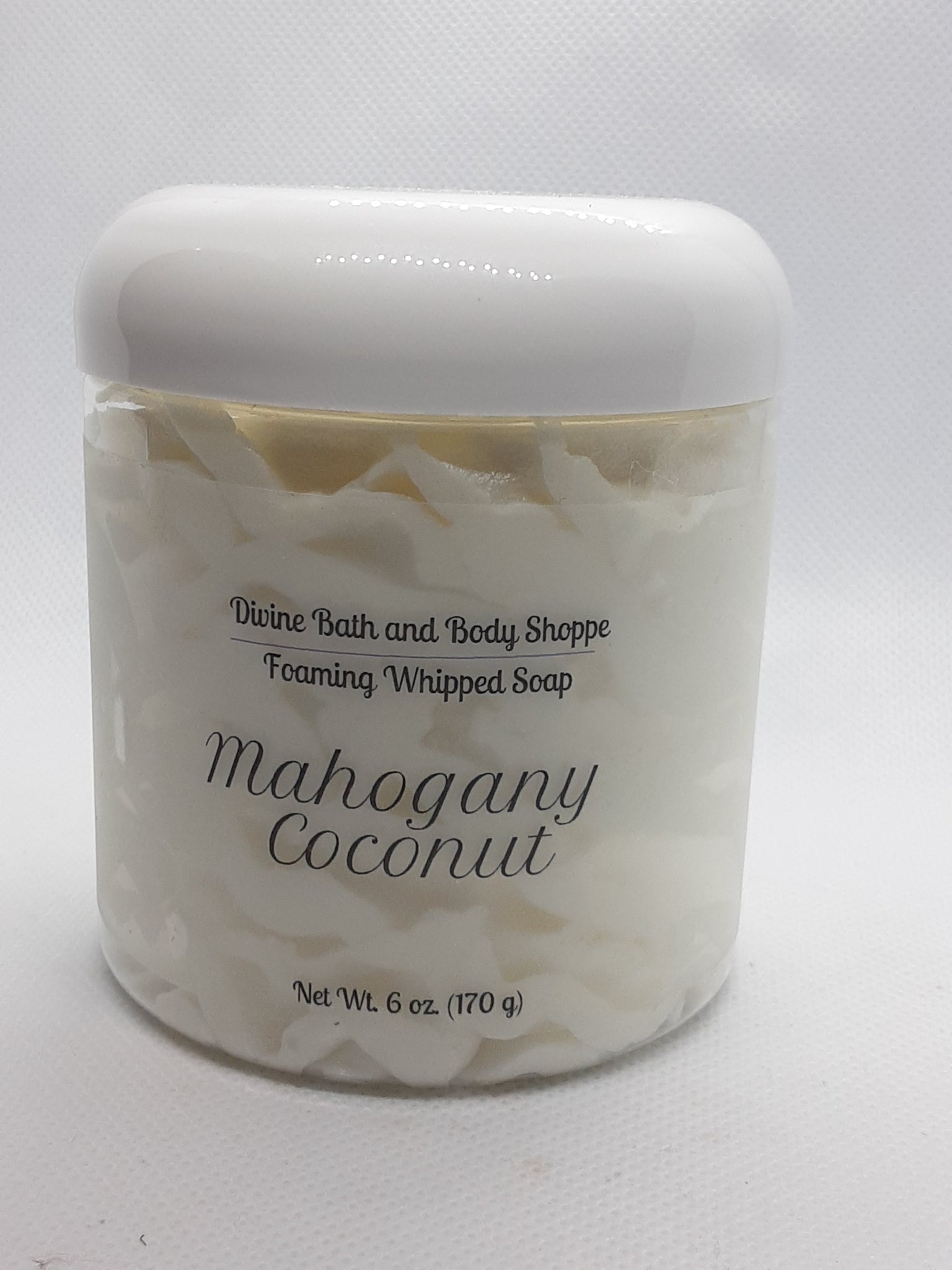 Mahogany Coconut Whipped Soap