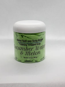 Cucumber Water & Melon Whipped Soap