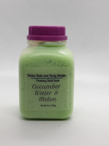 Cucumber Water & Melon Foaming Bath Soak